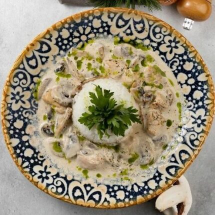 Курица в сливочном соусе