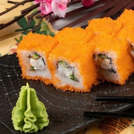 Ролл Калифорния с креветкой